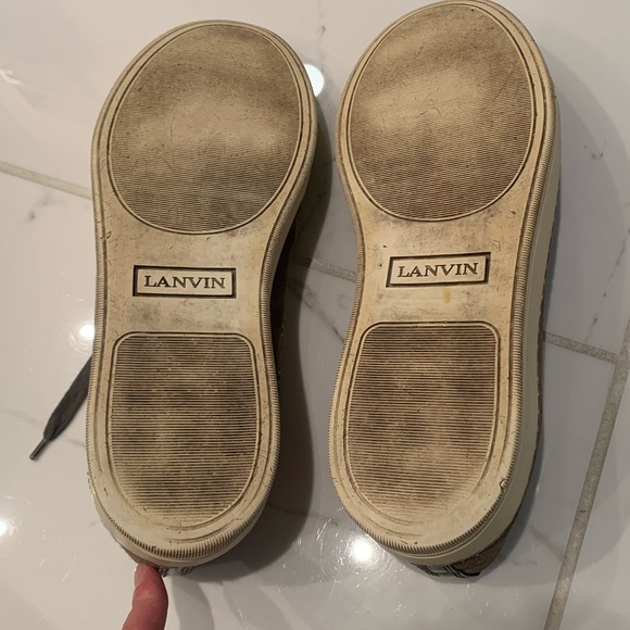 Lanvin DBB1 Suede Sneakers - Picture 5 of 5